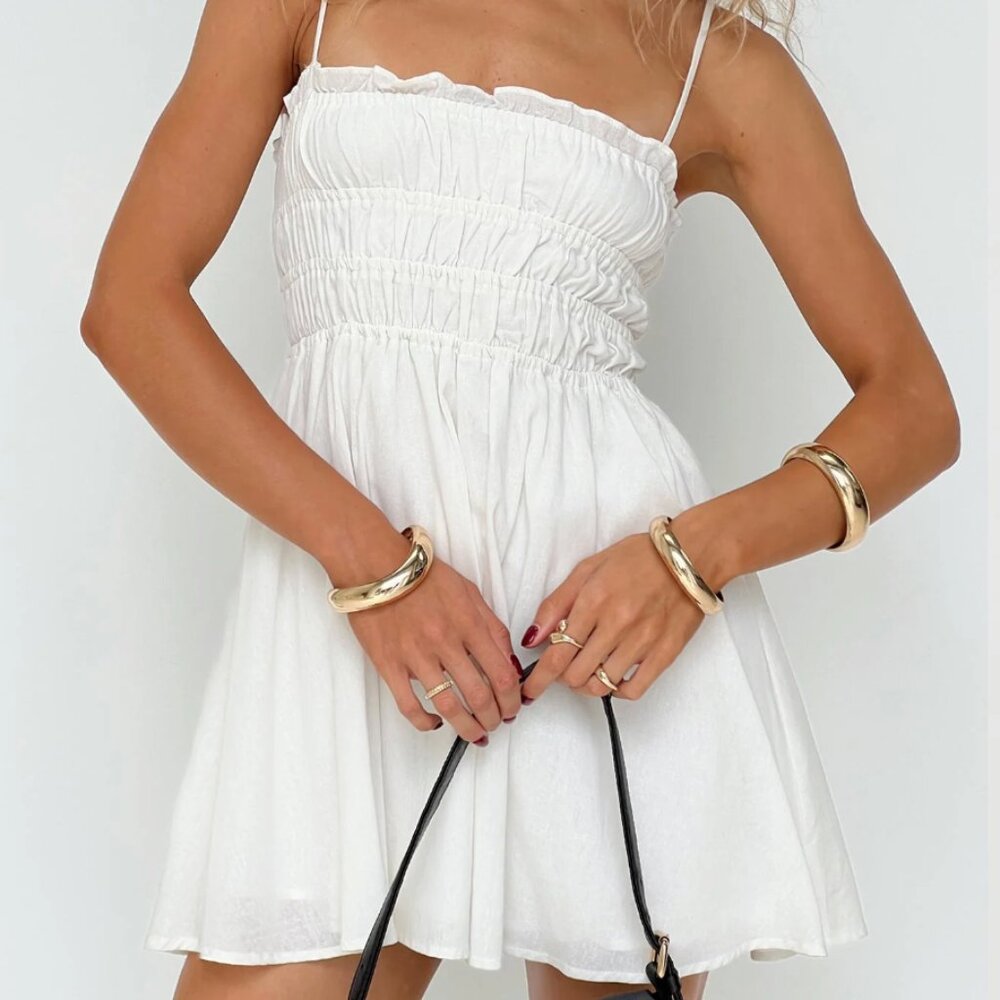 Princess Polly Ketzia Mini Dress - White